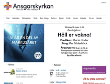 Tablet Screenshot of ansgarsforsamlingen.se